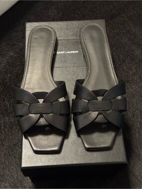 SAINT LAURENT Tribute Sandals